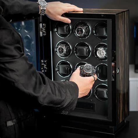 breitling watch winder settings.